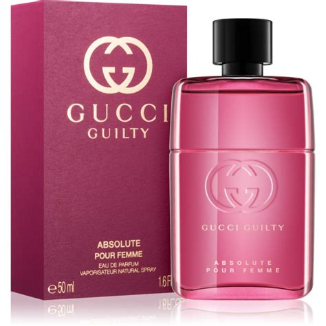 gucci guilty absolute 50ml eau de parfum|gucci guilty absolute damskie.